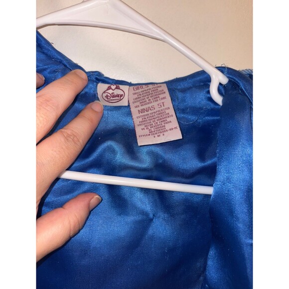 Disney Princess Girl Pink Blue White Button Down Coat/Jacket Cinderella 5T - Picture 6 of 7